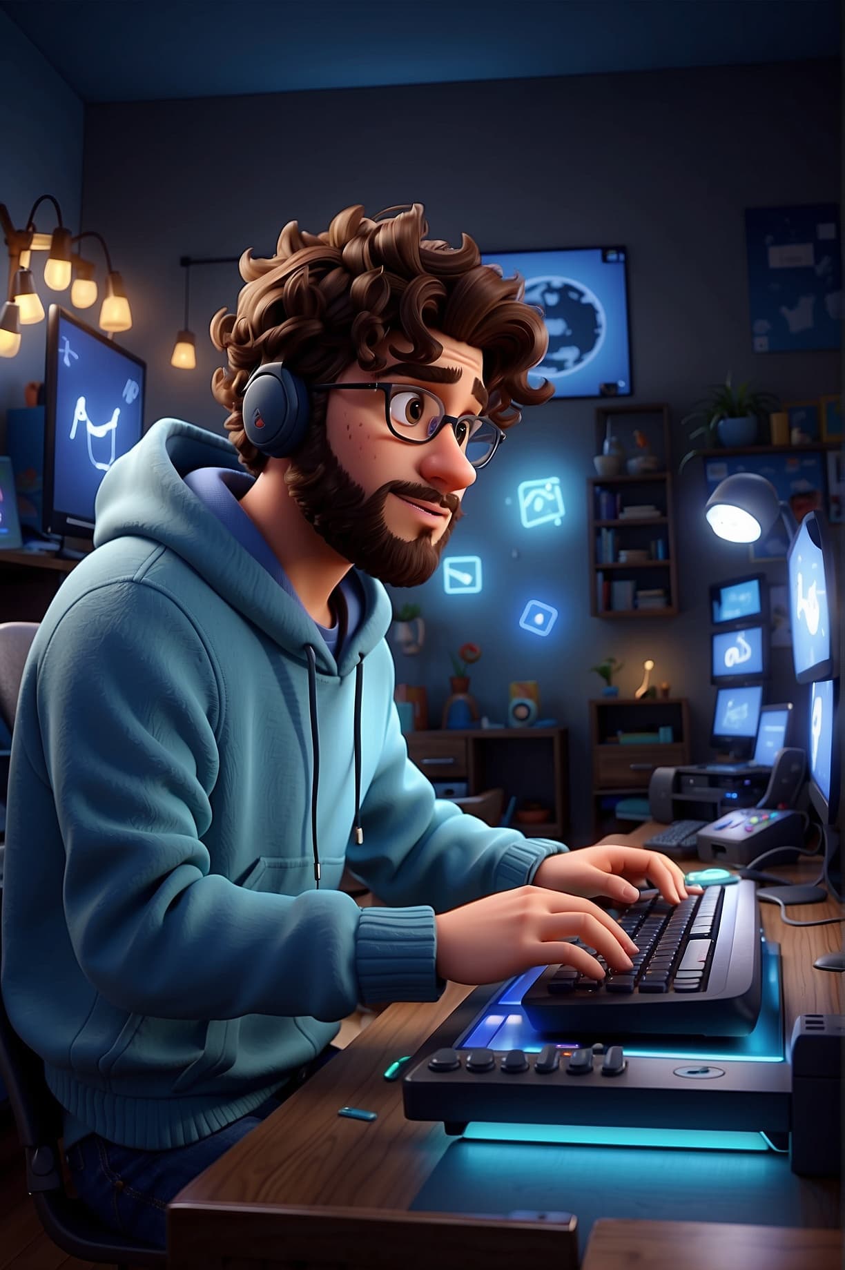 Zeyad Sleem smiling and enjoys writing spaghetti code